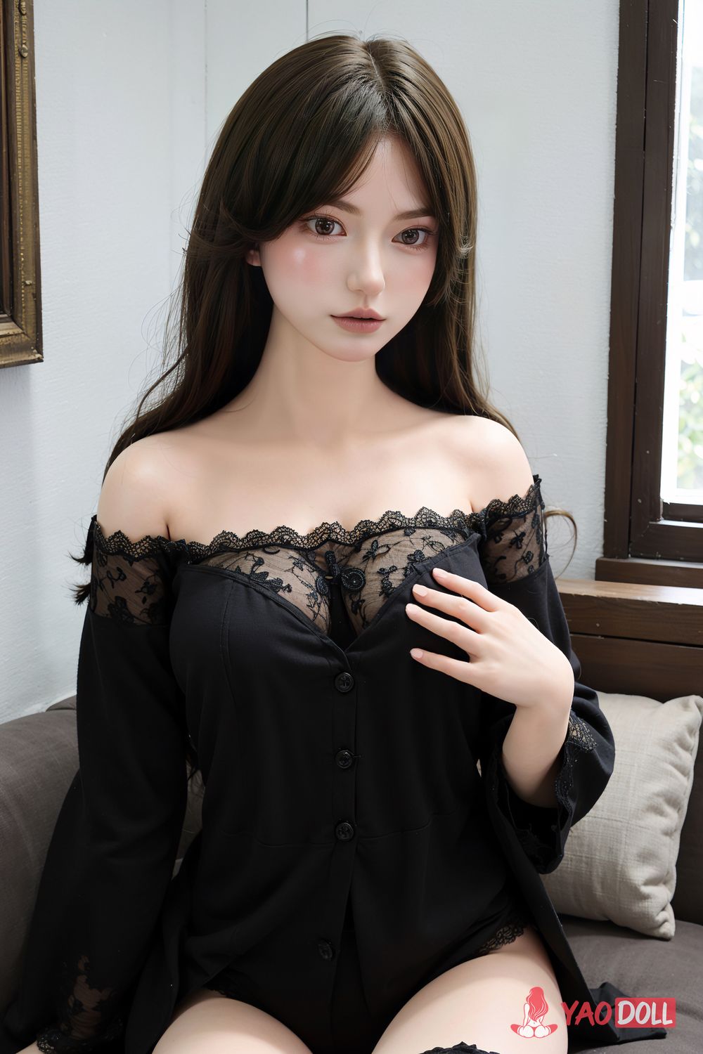 Silicone-Sex-Doll-YAO-A14-159cm-D-cup-wm20260924-01 Silicone Sex Doll YAO #A14 159cm D cup - Image 1